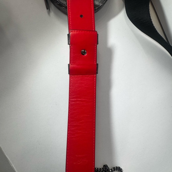 Christian Louboutin Black Crossbody Belt Bag with Red Tag - Picture 3 of 11